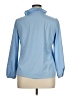 Unbranded 100% Polyester Blue Long Sleeve Blouse Size XL - photo 2