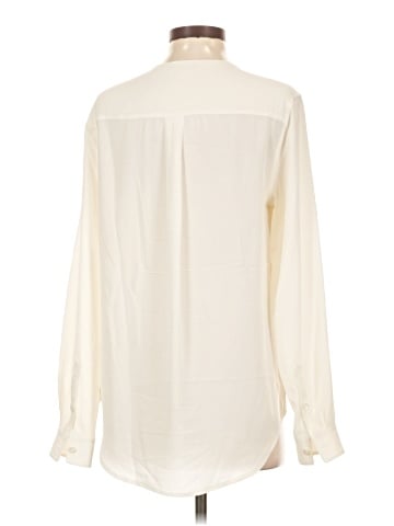 Thakoon Long Sleeve Silk Top (view 2)