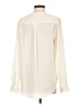 Thakoon 100% Silk Ivory Long Sleeve Silk Top Size S - photo 2