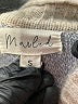 Marled Chevron-herringbone Gray Pullover Sweater Size S - photo 7