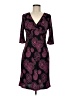 Old Navy Paisley Burgundy Cocktail Dress Size M - photo 1