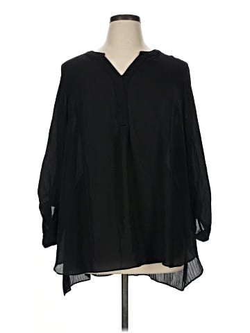MULTIPLES 3/4 Sleeve Blouse (view 1)