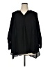 MULTIPLES Black 3/4 Sleeve Blouse Size XL - photo 1