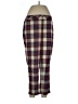 Lands' End Argyle Brown Casual Pants Size 12 - photo 1