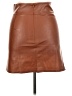 Unbranded Brown Faux Leather Skirt Size XL - photo 2
