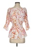 CAbi 100% Polyester Pink 3/4 Sleeve Blouse Size XS - photo 1