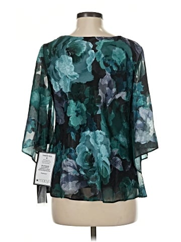 Alex Evenings 3/4 Sleeve Blouse (view 2)