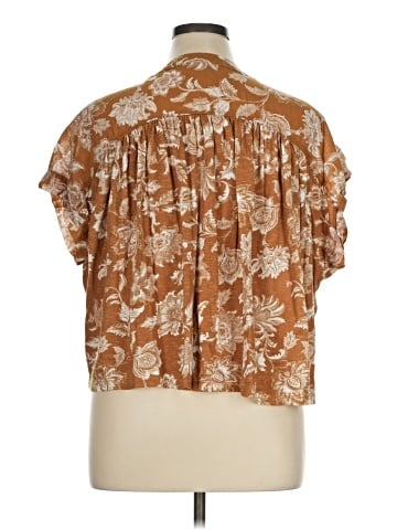 Ann Taylor LOFT Short Sleeve Blouse (view 2)