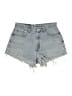 Levi's 100% Cotton Blue Denim Shorts Size 10 - photo 1