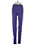 Cozy Orange Color Block Purple Active Pants Size S - photo 1