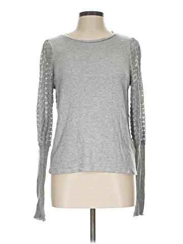 Zara W&B Collection Long Sleeve Top (view 1)