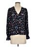 Joie 100% Polyester Black Long Sleeve Blouse Size XS - photo 1