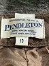 Pendleton 100% Wool Brown Wool Pants Size 10 - photo 7