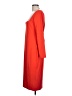 H&M Solid Red Cocktail Dress Size L - photo 5