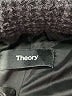 Theory Houndstooth Gray Wool Blazer Size 12 - photo 6
