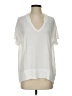 CAbi Ivory Short Sleeve Blouse Size XS - photo 1