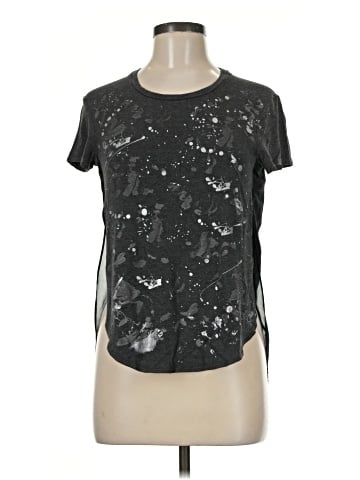 Aqua Short Sleeve Top (view 1)