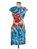 Clover Canyon Print Blue Cocktail Dress Size M - photo 1