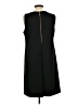 Ronni Nicole 100% Polyester Solid Black Cocktail Dress Size 12 - photo 2