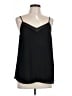 1.State 100% Polyester Black Sleeveless Blouse Size L - photo 1