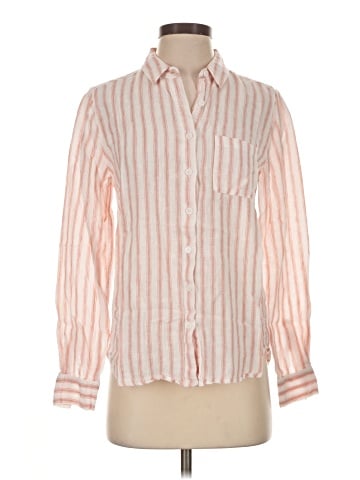 Garnet Hill Long Sleeve Button-Down Shirt (view 1)