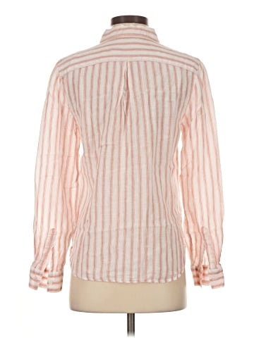 Garnet Hill Long Sleeve Button-Down Shirt (view 2)
