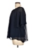 Bailey Blue Blue Short Sleeve Blouse Size L - photo 5