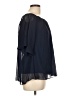 Bailey Blue Blue Short Sleeve Blouse Size L - photo 4