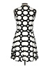 Boston Proper Graphic Black Casual Dress Size 10 - photo 2