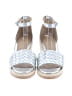 Talbots 100% Leather Silver Wedges Size 9 - photo 2