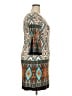 Rouge Print Teal Casual Dress Size 2X (estimated) - photo 4