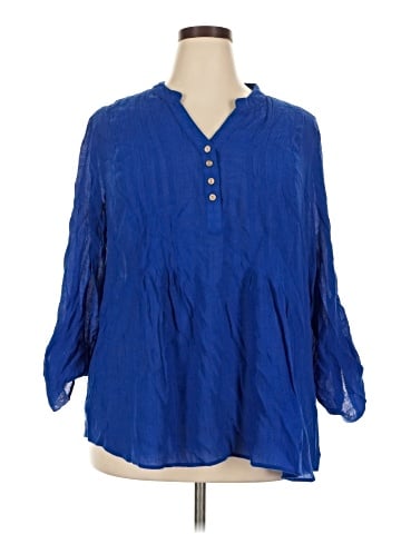 Zac & Rachel 3/4 Sleeve Blouse (view 1)