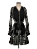 Robert Graham Paisley Black Cocktail Dress Size S - photo 1