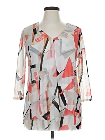 Alfani 3/4 Sleeve Blouse (view 1)