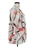 Alfani 100% Nylon Pink 3/4 Sleeve Blouse Size XL - photo 4