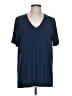 Chico's Blue Short Sleeve Top Size Lg (2) - photo 1