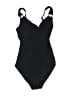 MICHAEL Michael Kors Solid Black One Piece Swimsuit Size 6 - photo 1