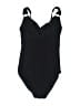 MICHAEL Michael Kors Solid Black One Piece Swimsuit Size 6 - photo 2
