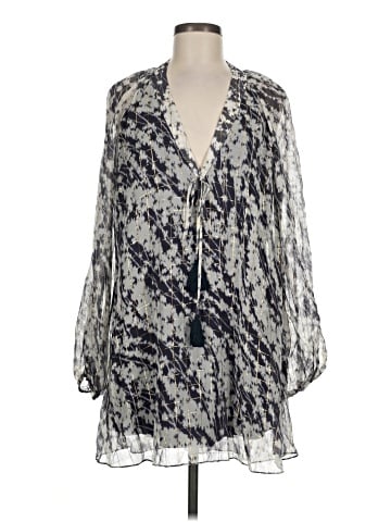 Elizabeth and James 3/4 Sleeve Silk Top (view 1)