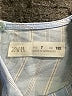 Zara Blue 3/4 Sleeve Blouse Size 7 - photo 3
