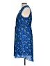 Apt. 9 Print Blue Casual Dress Size L - photo 5