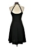 Unbranded 100% Polyester Solid Black Cocktail Dress Size L - photo 2