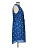Apt. 9 Print Blue Casual Dress Size L - photo 4