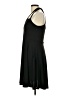 Unbranded 100% Polyester Solid Black Cocktail Dress Size L - photo 5