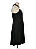 Unbranded 100% Polyester Solid Black Cocktail Dress Size L - photo 4