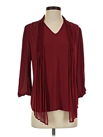 7th Avenue Design Studio New York & Company 3/4 Sleeve Blouse (view 1)
