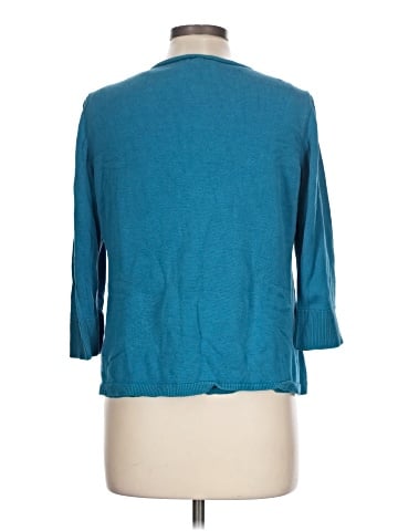 Coldwater Creek 3/4 Sleeve Silk Top (view 2)
