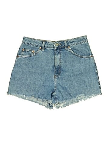 Topshop Denim Shorts (view 1)