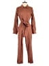 Re:named Solid Brown Jumpsuit Size S - photo 1