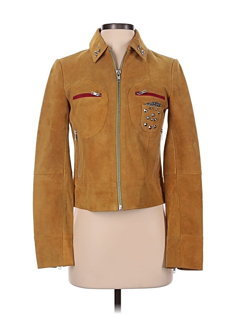 Pre-owned Muubaa Jacket In Brown